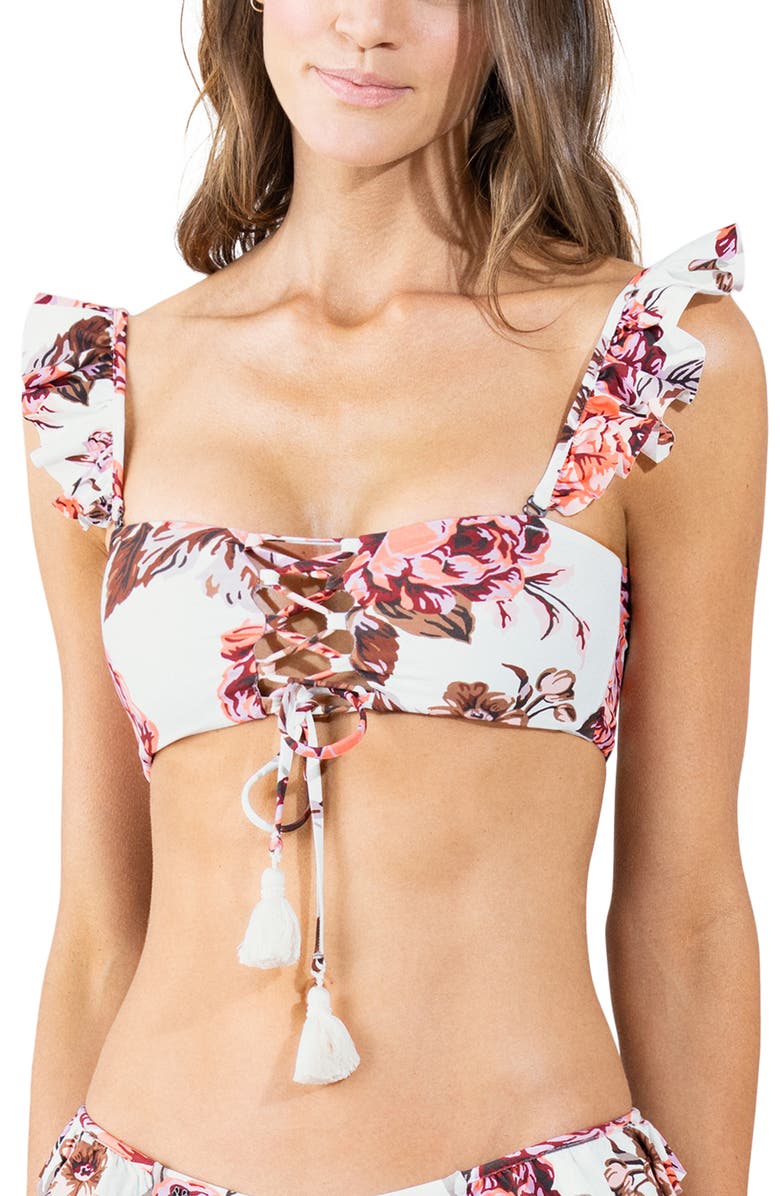 Maaji Rose Alyssa Reversible Bikini Top, Main, color, 