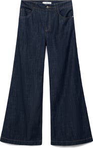 MANGO Wide Leg Jeans