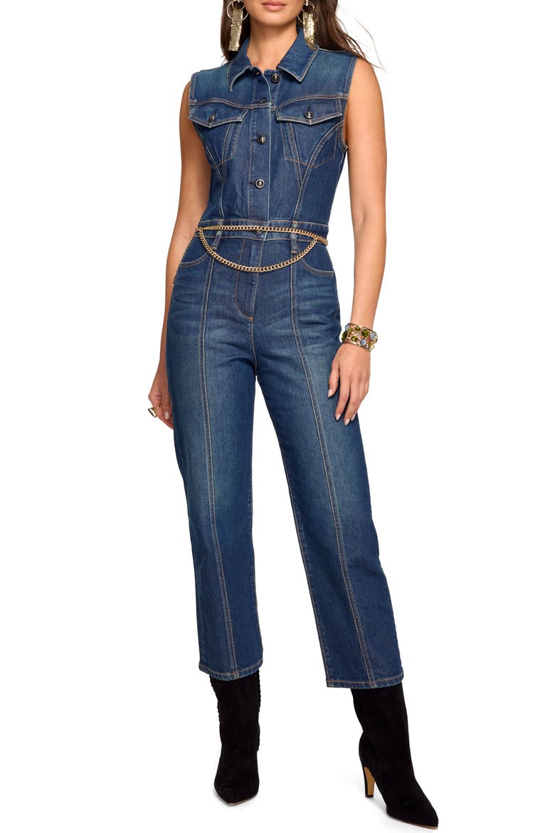 Jessie Cropped Jumpsuit, Main, color, DARK FADE