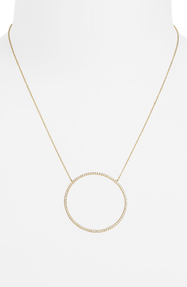 Bony Levy Large Circle Pendant Necklace, Alternate, color, 