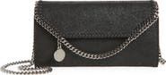 Stella McCartney Falabella Shaggy Faux Leather Wallet on a Chain