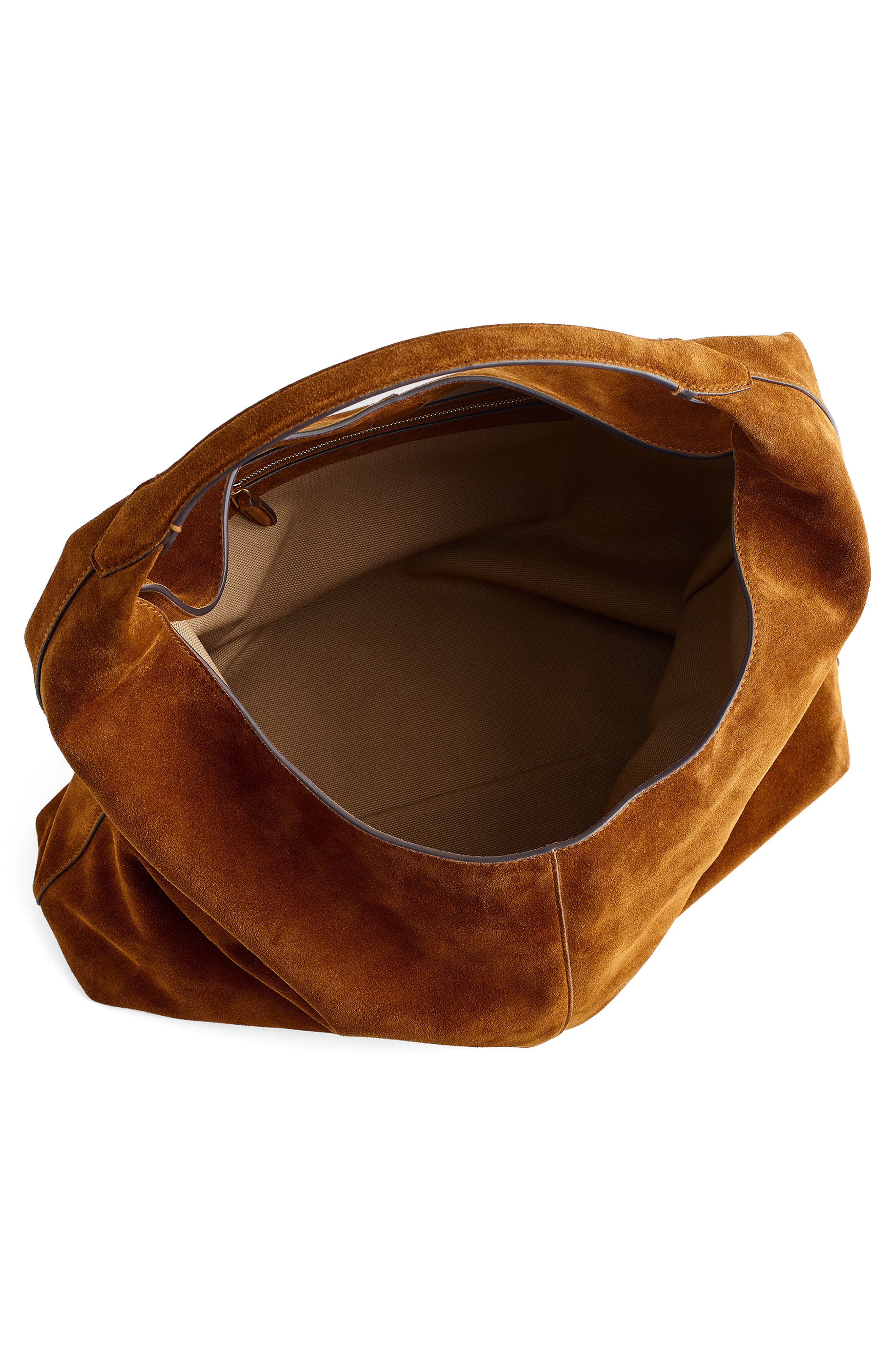 Madewell The Mylie Large Shoulder Bag, Alternate, color, Russet