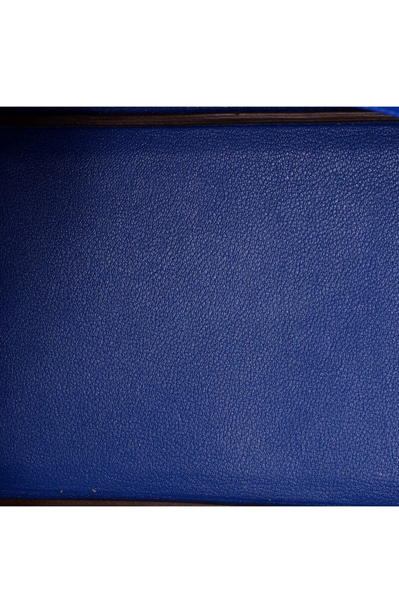 Pre-Owned Hermes Birkin Handbag Blue Clemence with Palladium Hardware 35, Alternate, color, Mykonos