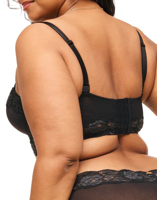 Adore Me Mavis Contour Balconette Bra In Black