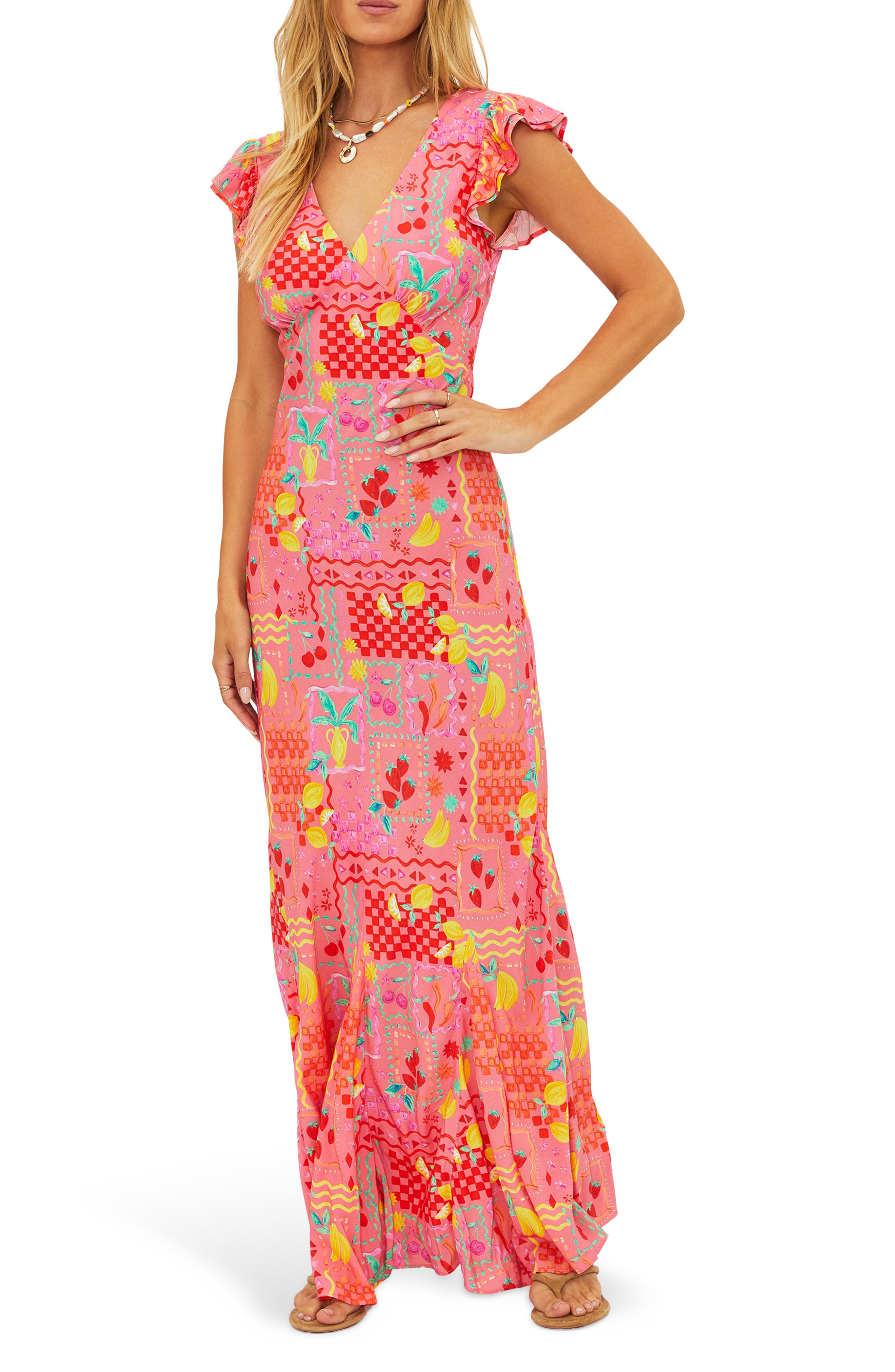 Elodie Maxi Cover-Up Dress