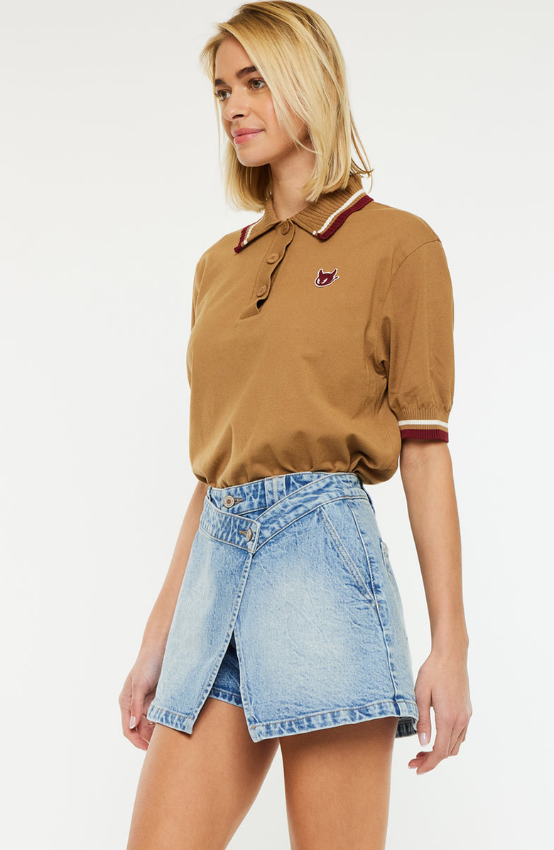 Official Kancan USA Bailey High Rise Skort, Alternate, color, 