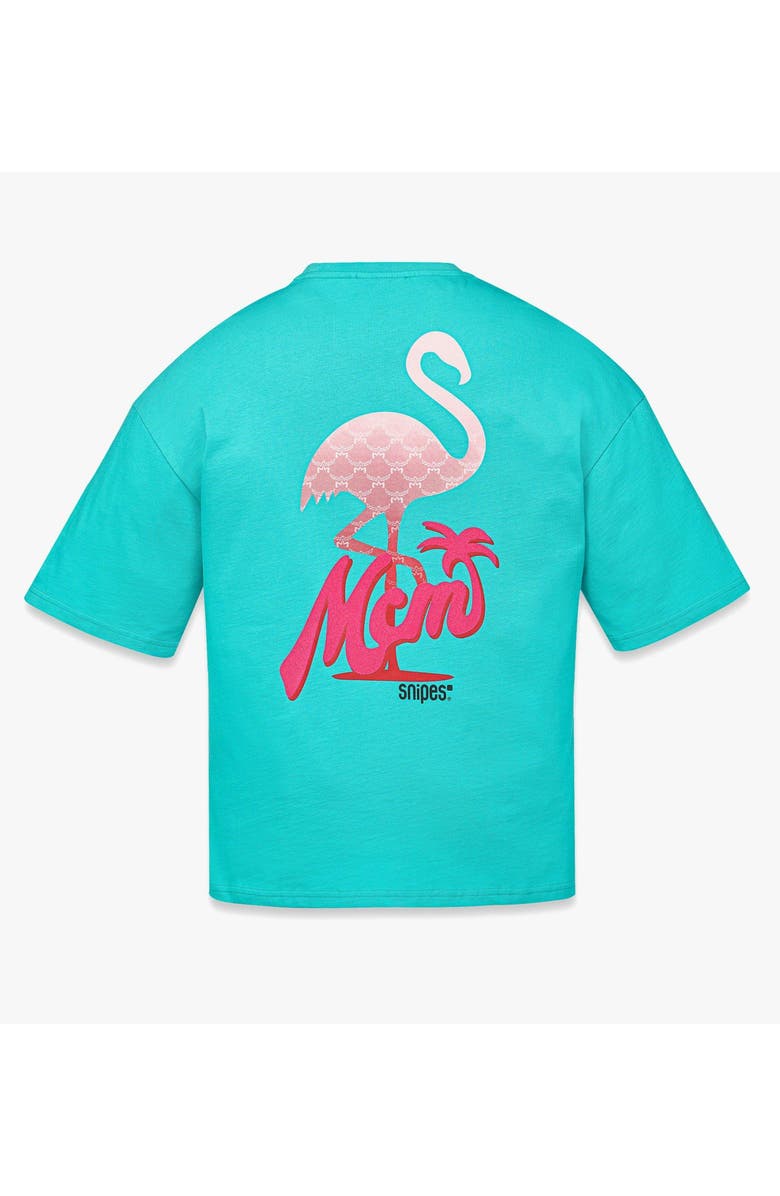 MCM x SNIPES Graphic T-Shirt, Alternate, color, White