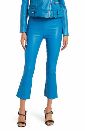 Walter Baker Lori Lamb Leather Crop Pants