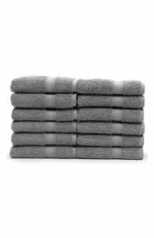 LINUM HOME TEXTILES 100% Turkish Cotton Sinemis Terry Washcloths - Set of 12