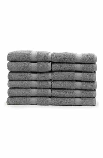 LINUM HOME TEXTILES 100% Turkish Cotton Sinemis Terry Washcloths - Set of 12