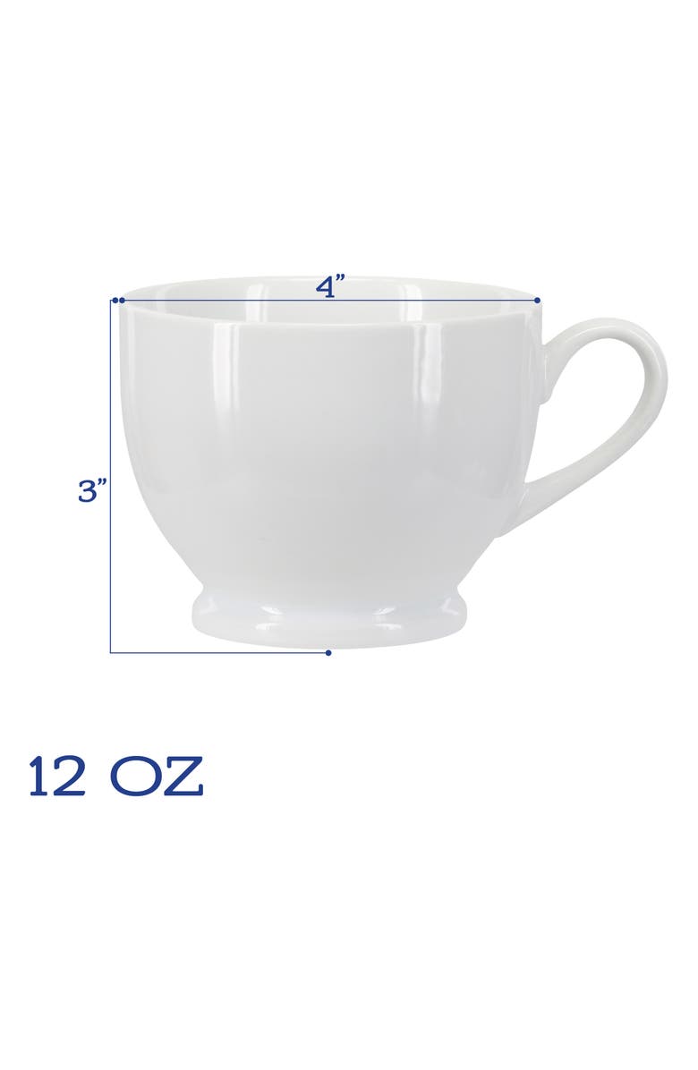 BIA Cordon Bleu Set of 4 Footed Cappucino Cups, Alternate, color,