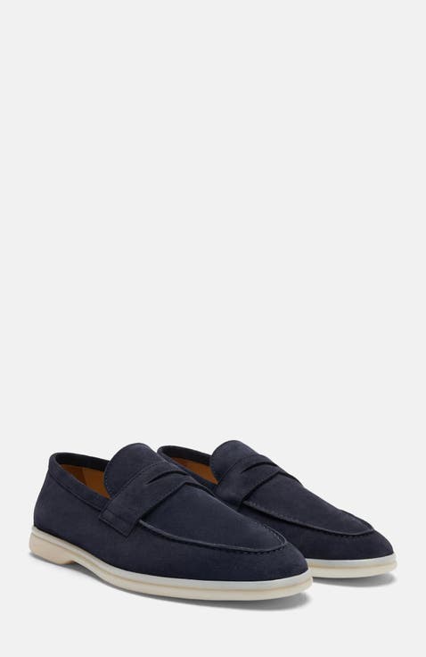 スニーカー SCAROSSO SCAROSSO o leather Sneakers - blue Riley Blue Sneakers for Women | Scarosso®