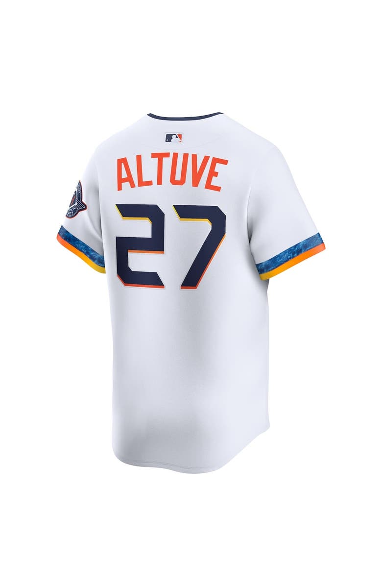 Nike Men's Nike Jose Altuve White Houston Astros 2025 City Connect Limited Player Jersey, Alternate, color, White