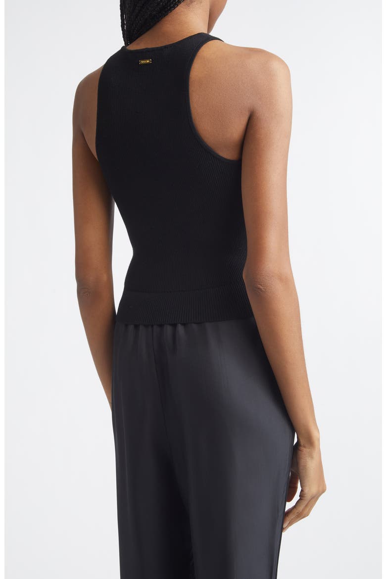 Avery Racerback Tank, Alternate, color, JET