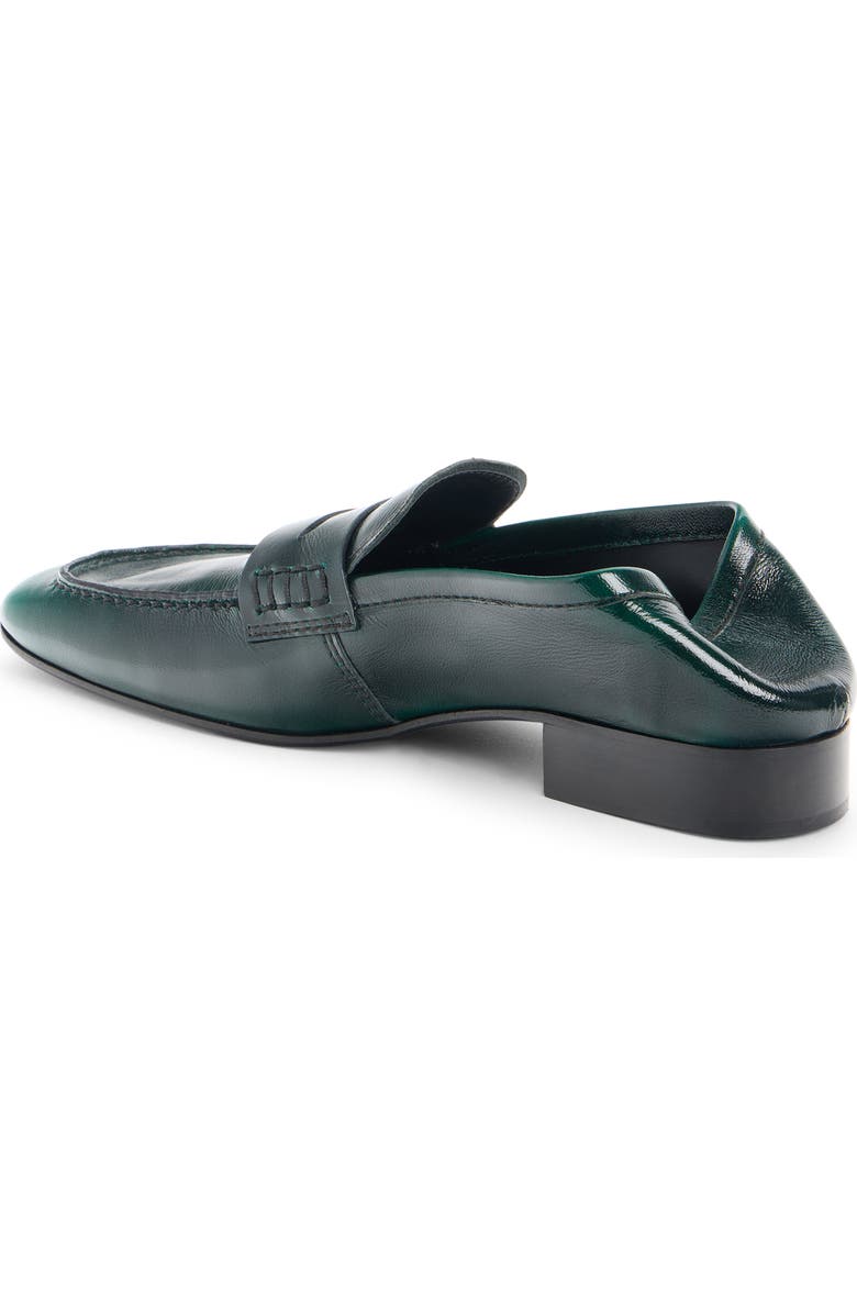 Dries Van Noten Soft Penny Loafer, Alternate, color, Emerald