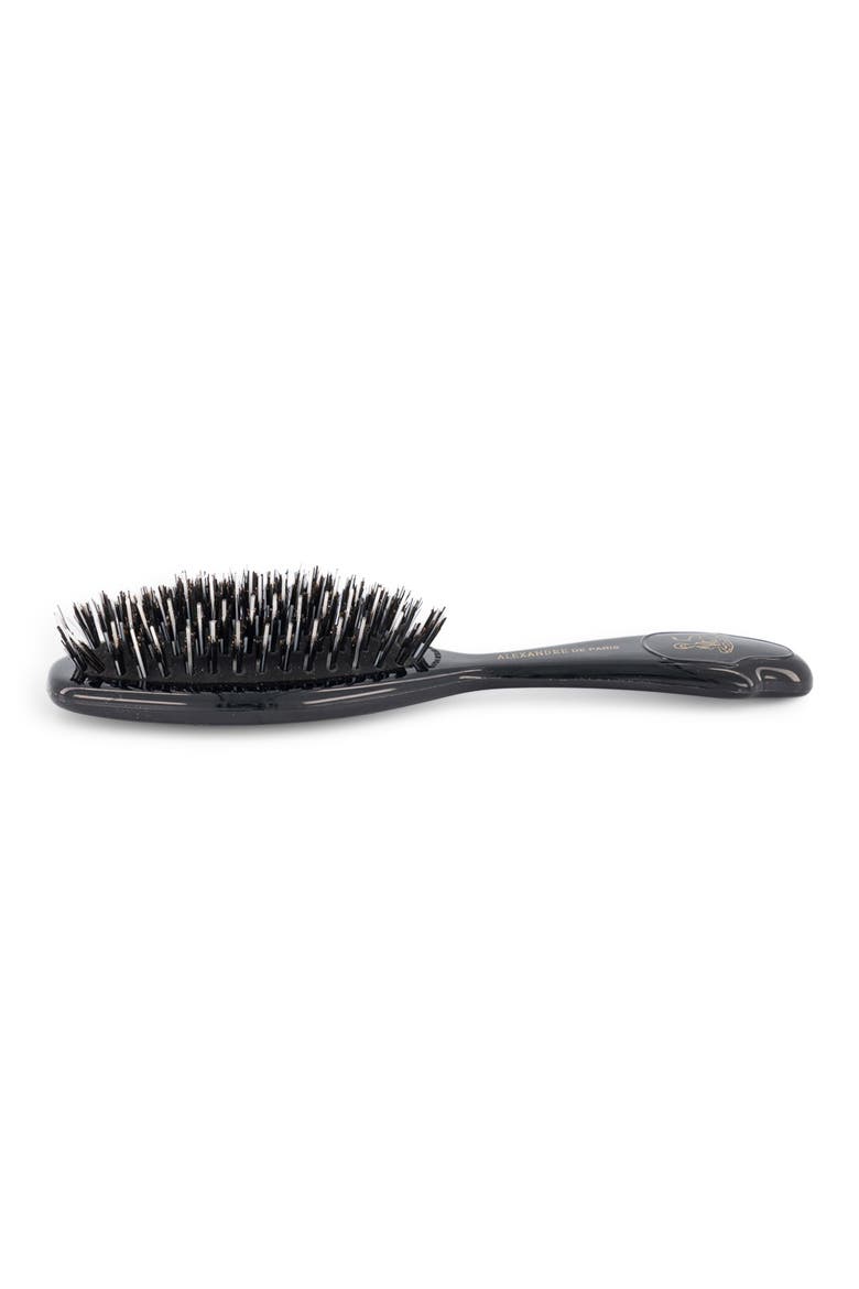 La Pétillante Detangling Hairbrush, Alternate, color, BLACK