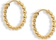Christina Alexiou Demetra Gold Hoop Earrings