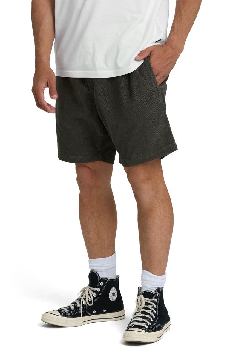 Billabong Larry Layback Cotton Corduroy Shorts, Alternate, color,