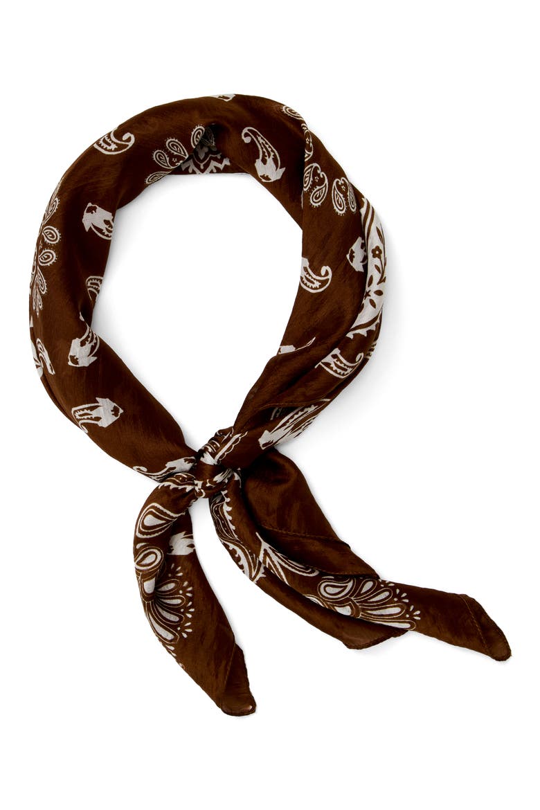 Intimately FP So Silk Bandana, Alternate, color, SPRINGTIME PRINT CHOCOLATE