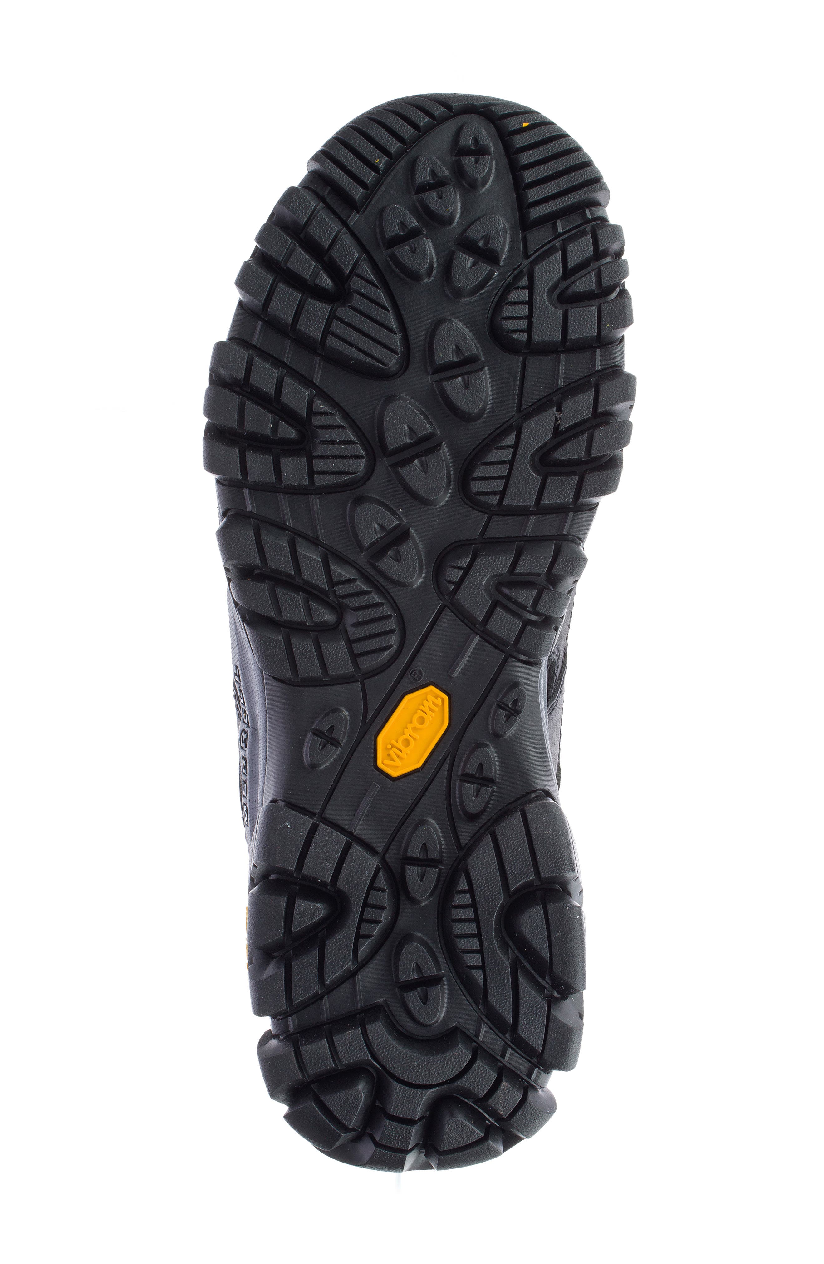 Moab 3 Mid Waterproof Hiking Shoe, Alternate, color, BLACK