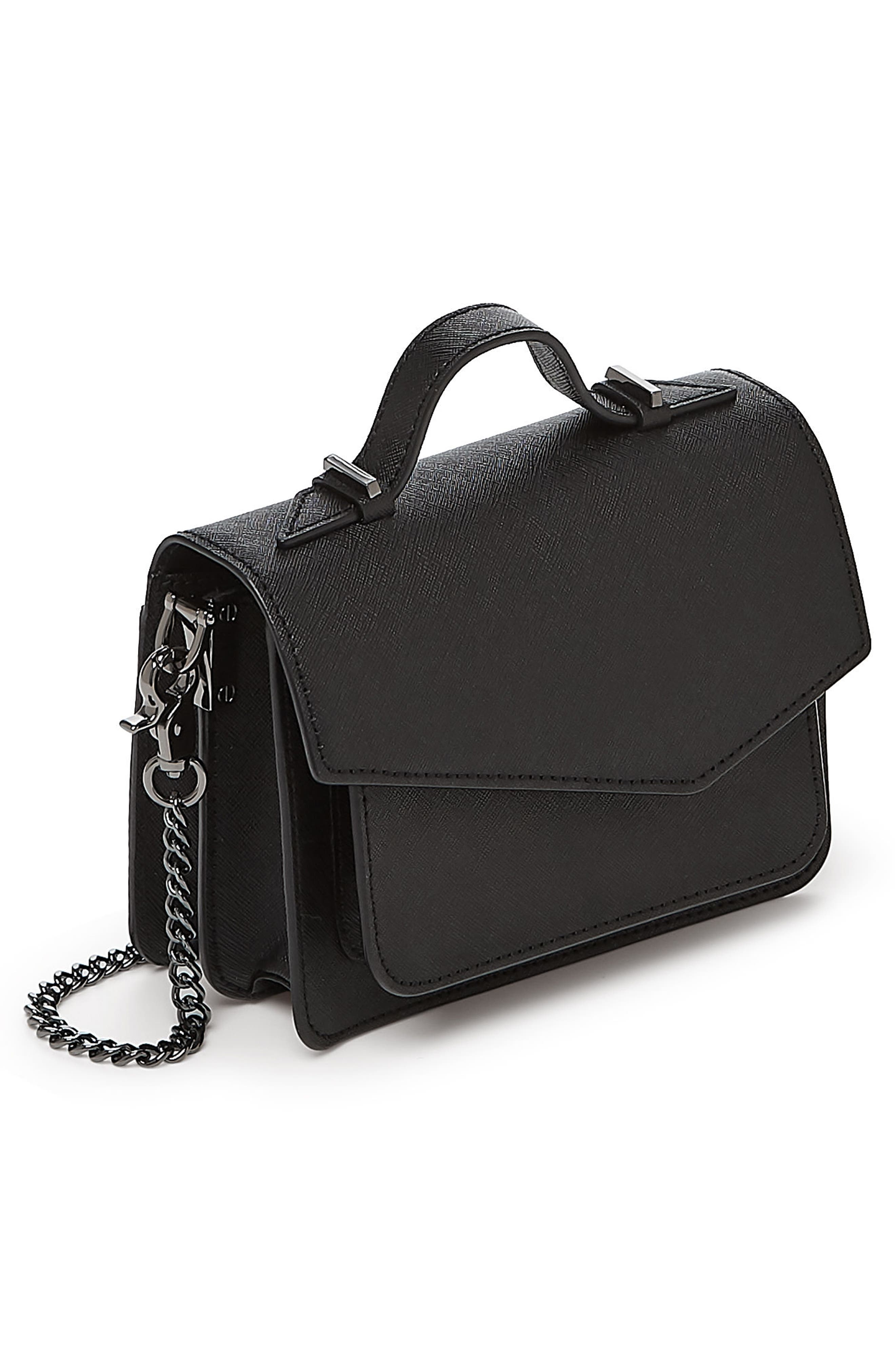 Botkier Mini Cobble Hill Calfskin Leather Crossbody Bag, Alternate, color, 