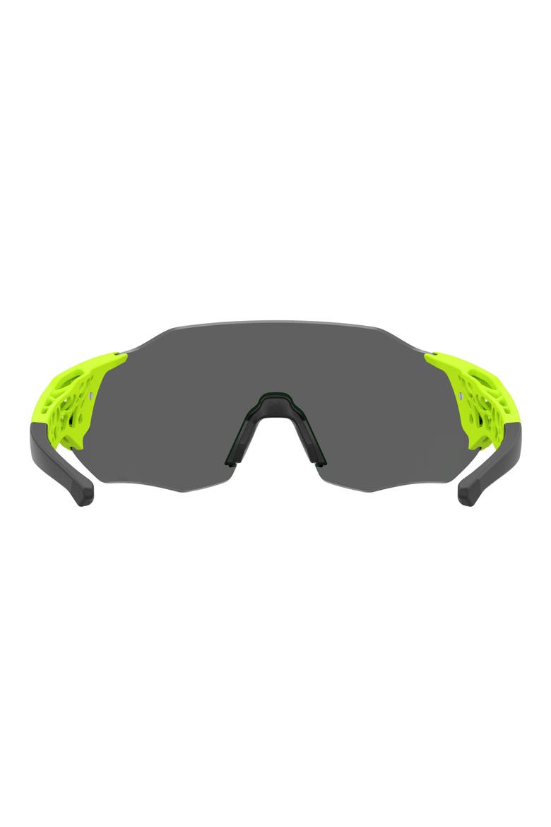 99mm Next Level Shield Sunglasses, Alternate, color, GREEN FLUO BLACK