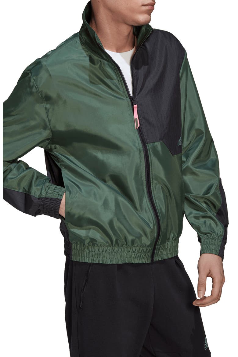 X-City Windbreaker, Alternate, color, GREOXI CARBON