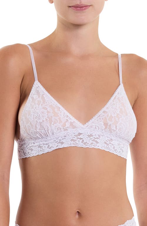 Hanky Panky Signature Lace Padded Bralette In Lovely Lilac