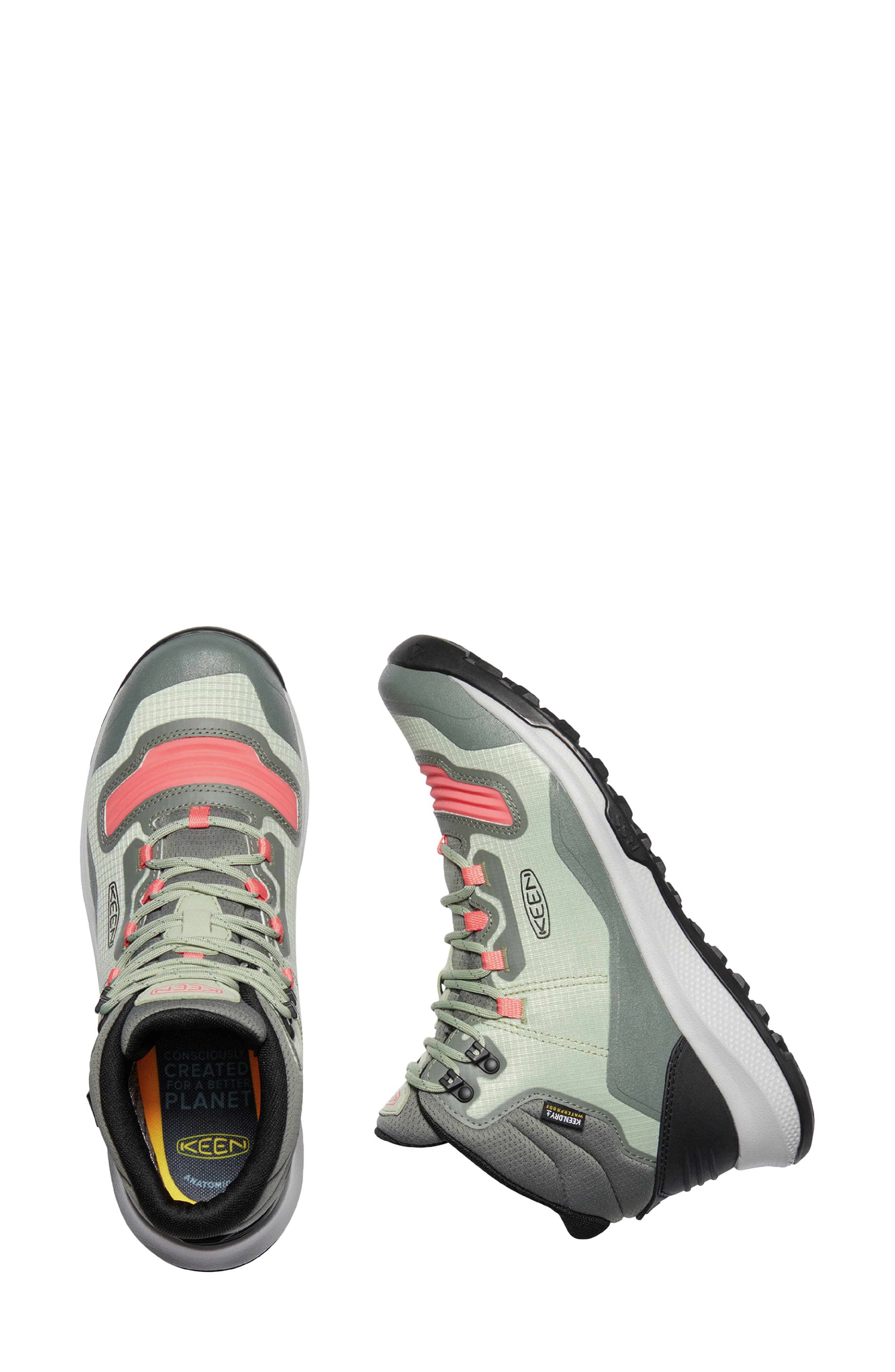 KEEN Tempo Flex Waterproof Mid Hiking Boot, Alternate, color, 