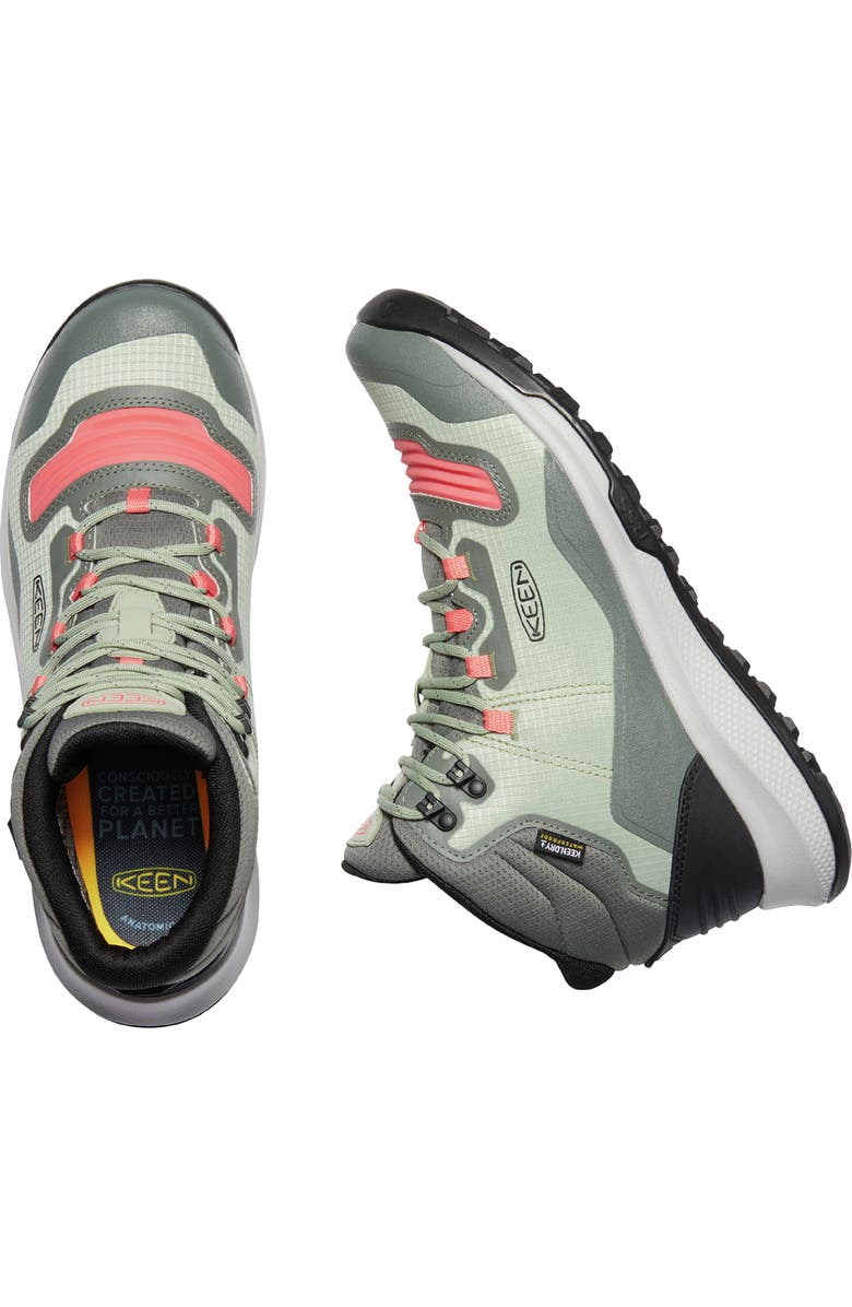 KEEN Tempo Flex Waterproof Mid Hiking Boot, Alternate, color,