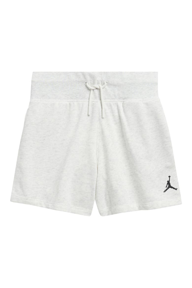 Kids' Brooklyn Fleece Pull-On Shorts, Main, color, BIRCH HEATHER