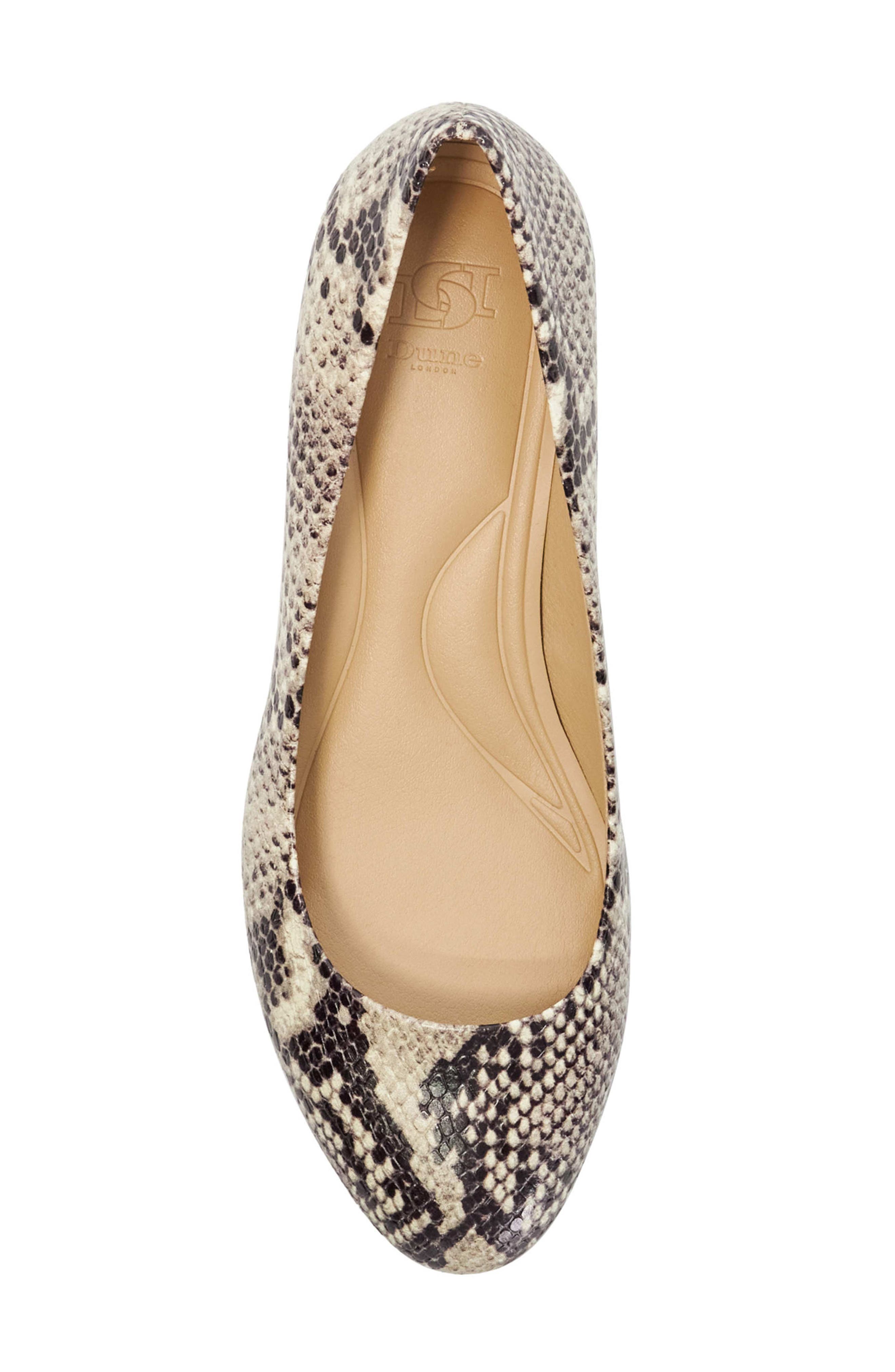 Dune London Bracket Pump, Alternate, color, Reptile