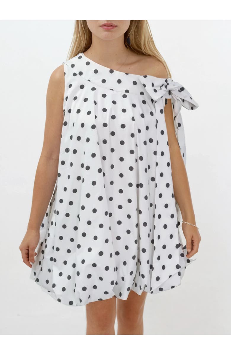 Elexiay Diana Sleeveless Gathered Pleated Drop Waist Dress, Alternate, color, Buttermilk