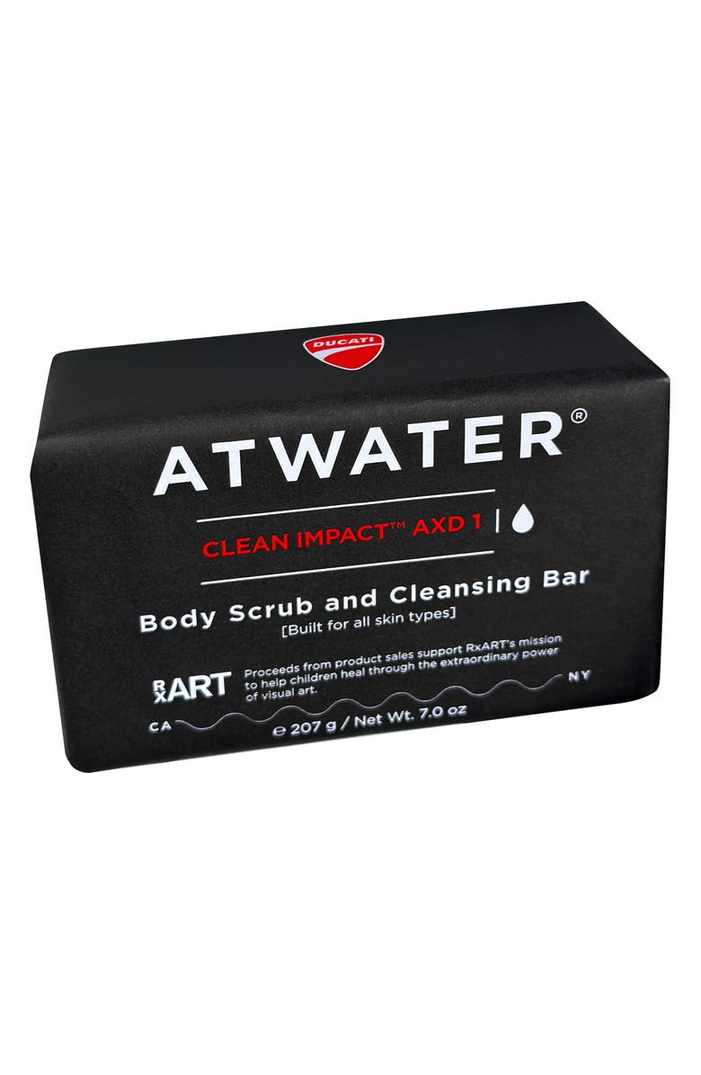 ATWATER Clean Impact AXD1 Body Scrub & Cleansing Bar, Alternate, color, 