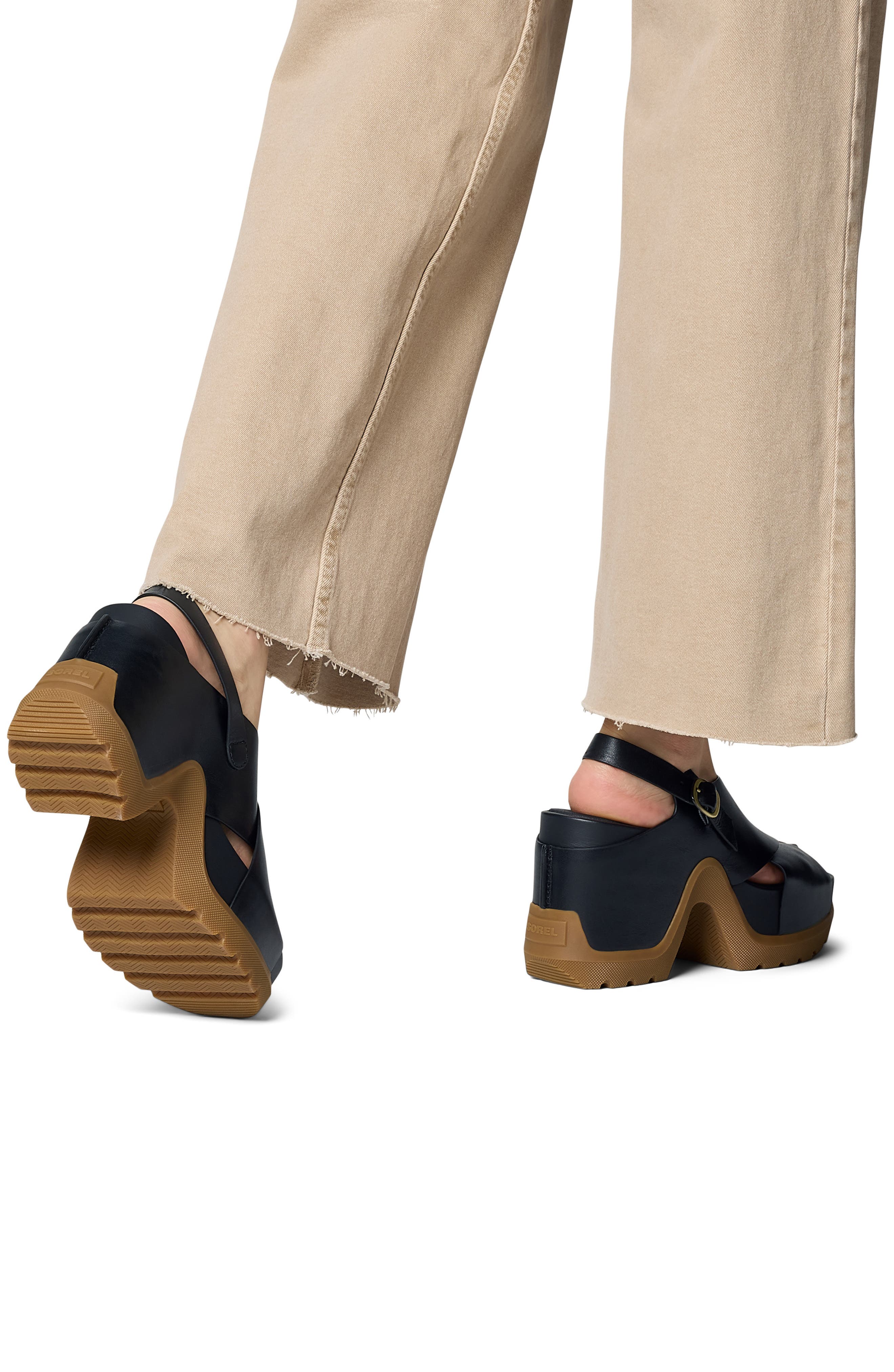 SOREL Roam'n Rise Slingback Platform Sandal, Alternate, color, 