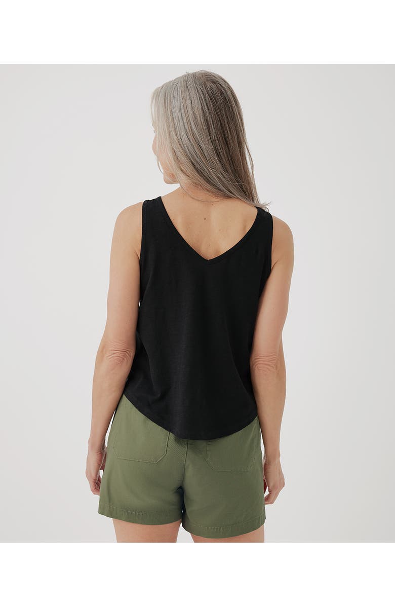 Pact Organic Featherweight Slub Reversible Tank, Alternate, color, 