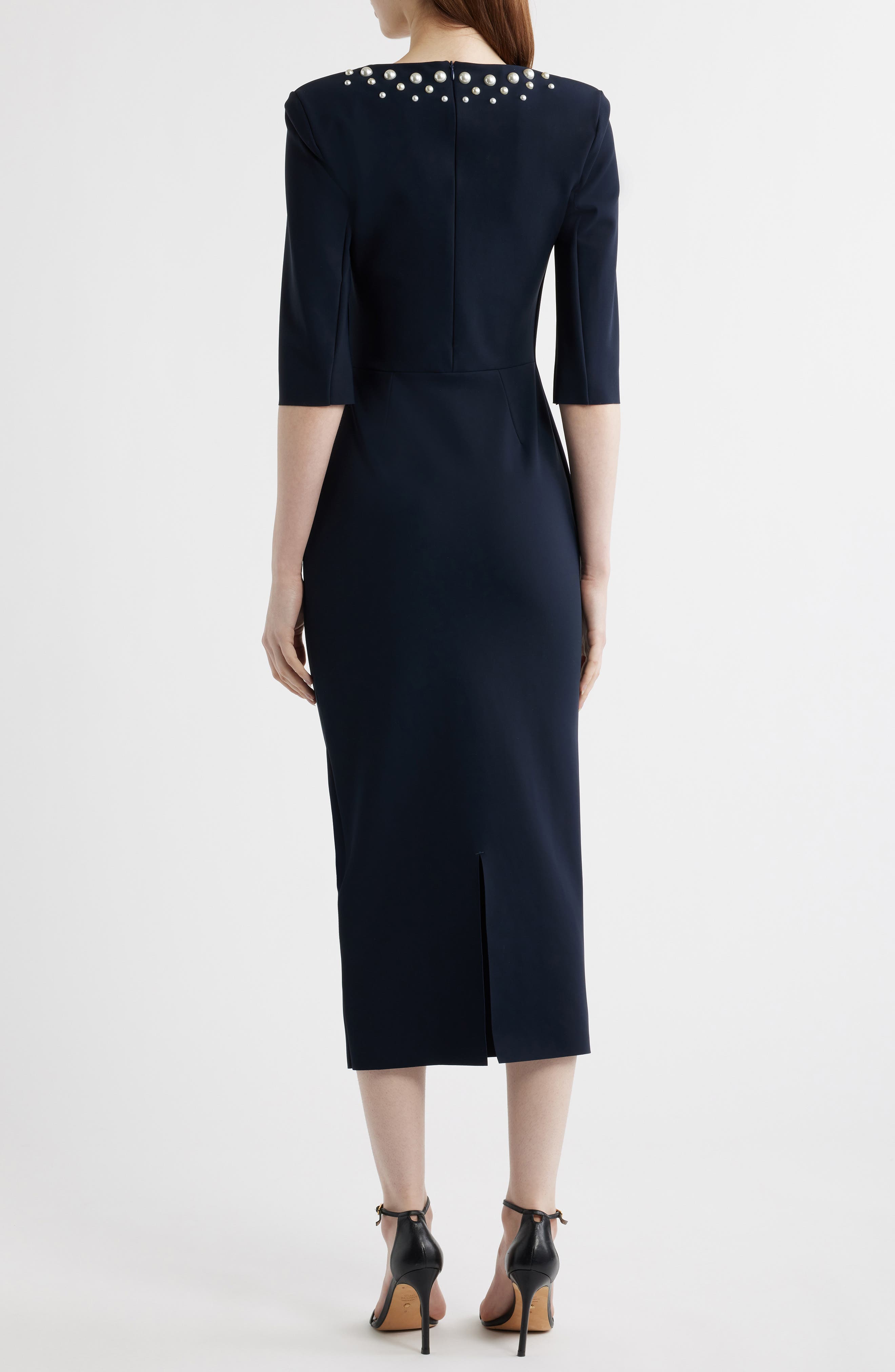 Shire Embellished Sheath Dress - image 2