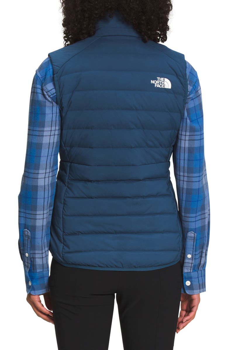 The North Face Belleview Stretch Water Repellent 600 Fill Power Down Vest, Alternate, color, 
