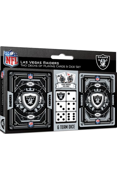 Las Vegas Raiders Playing Cards & Dice