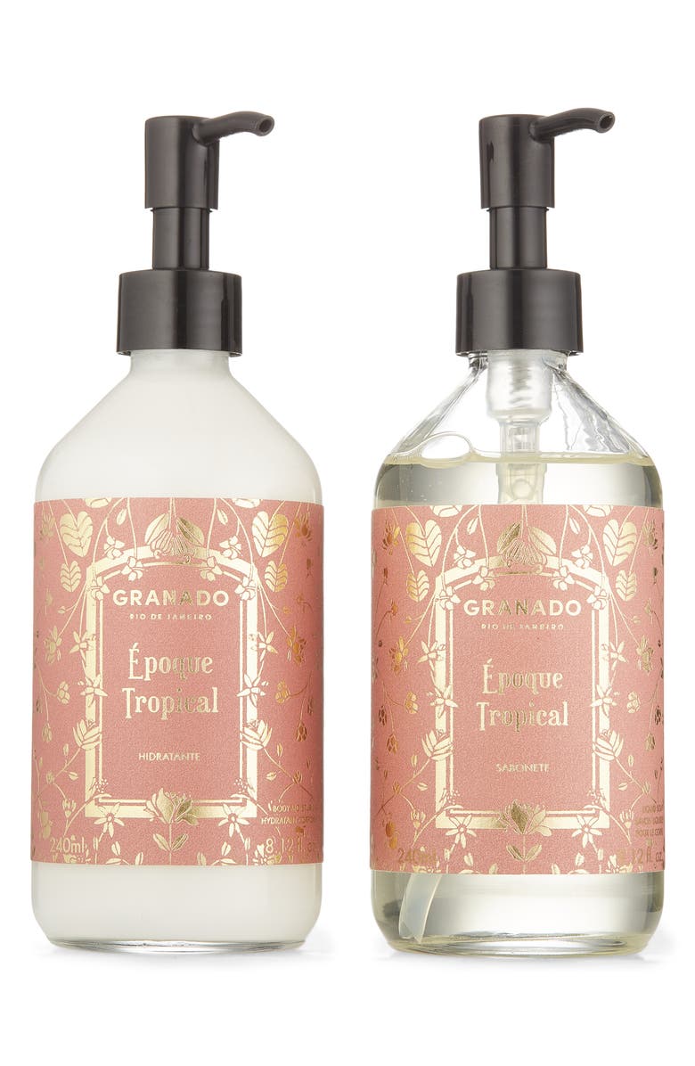 GRANADO Époque Tropical Hand Soap 
Body Lotion Gift Set, Alternate, color, 