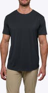 Cuts AO Curve Hem Cotton Blend T-Shirt