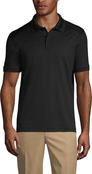 Lands' End School Uniform Young Short Sleeve Rapid Dry Polo Shirt