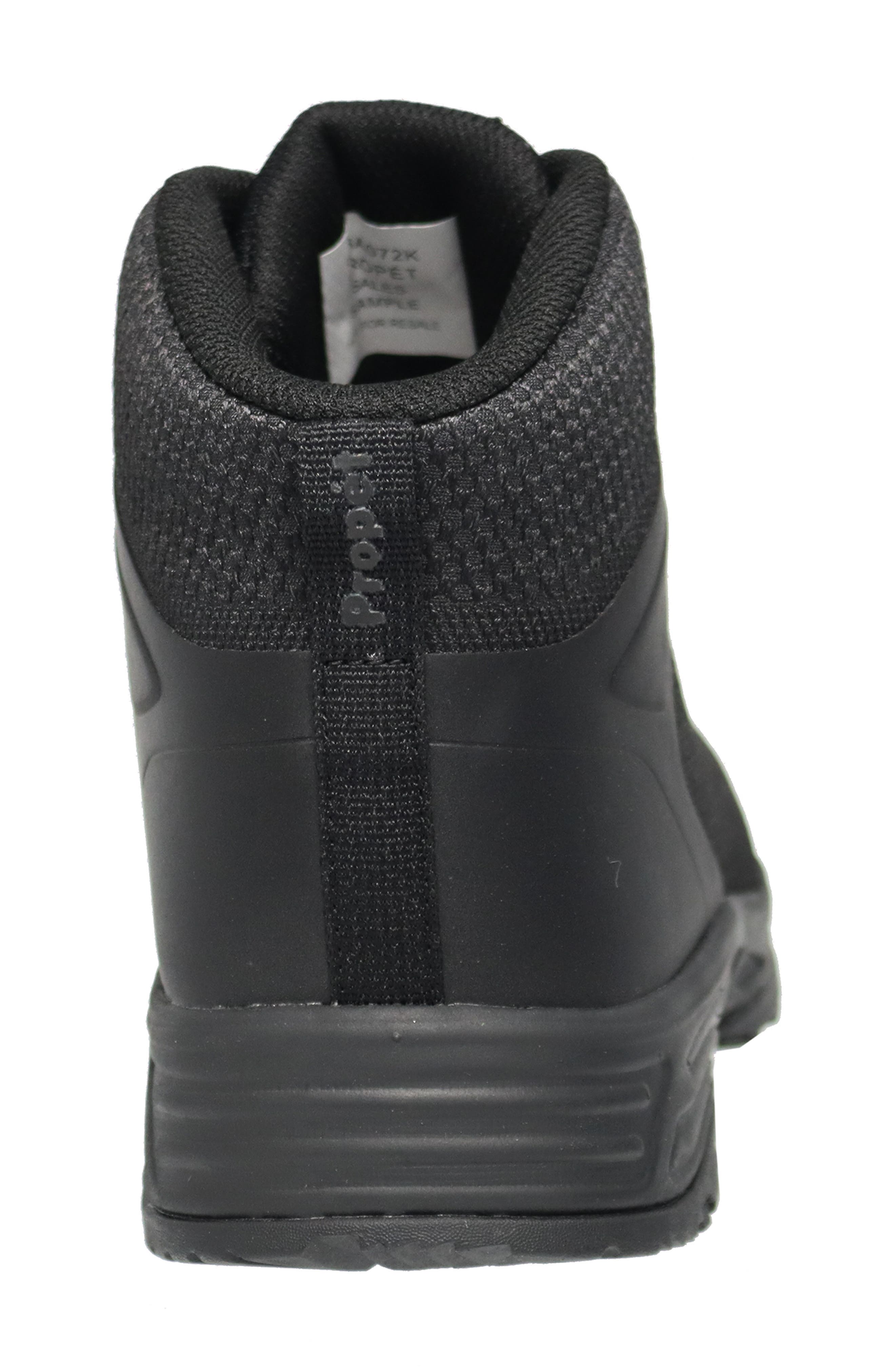 Propét Conni Water Resistant Hiking Boot, Alternate, color, All Black