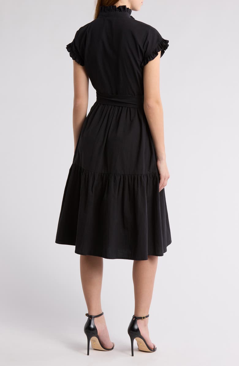 AREA STARS Chloe Ruffle Shirtdress, Alternate, color, 
