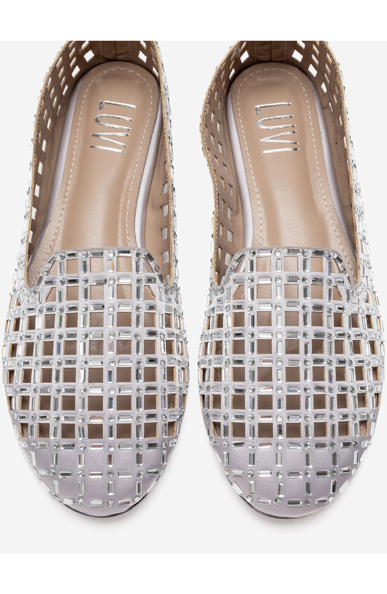 Prologue Shoes Silva Ballet Flat, Alternate, color, Silver