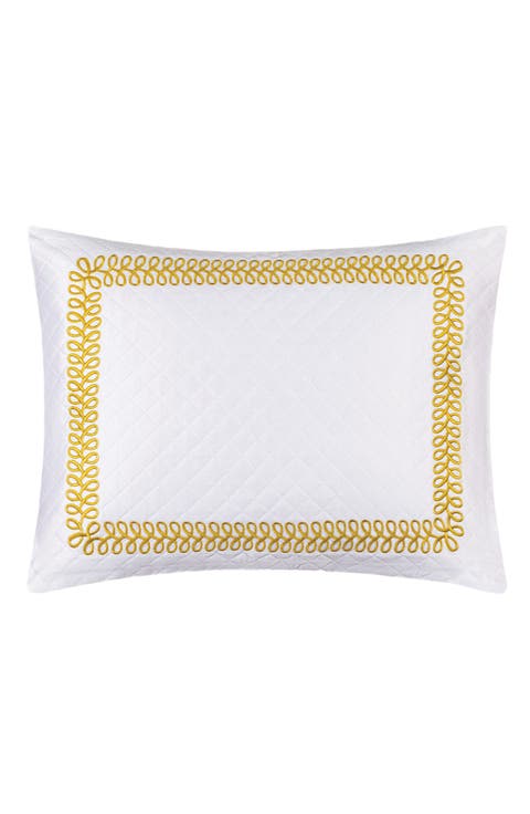 Astor Braid Matelassé Sham