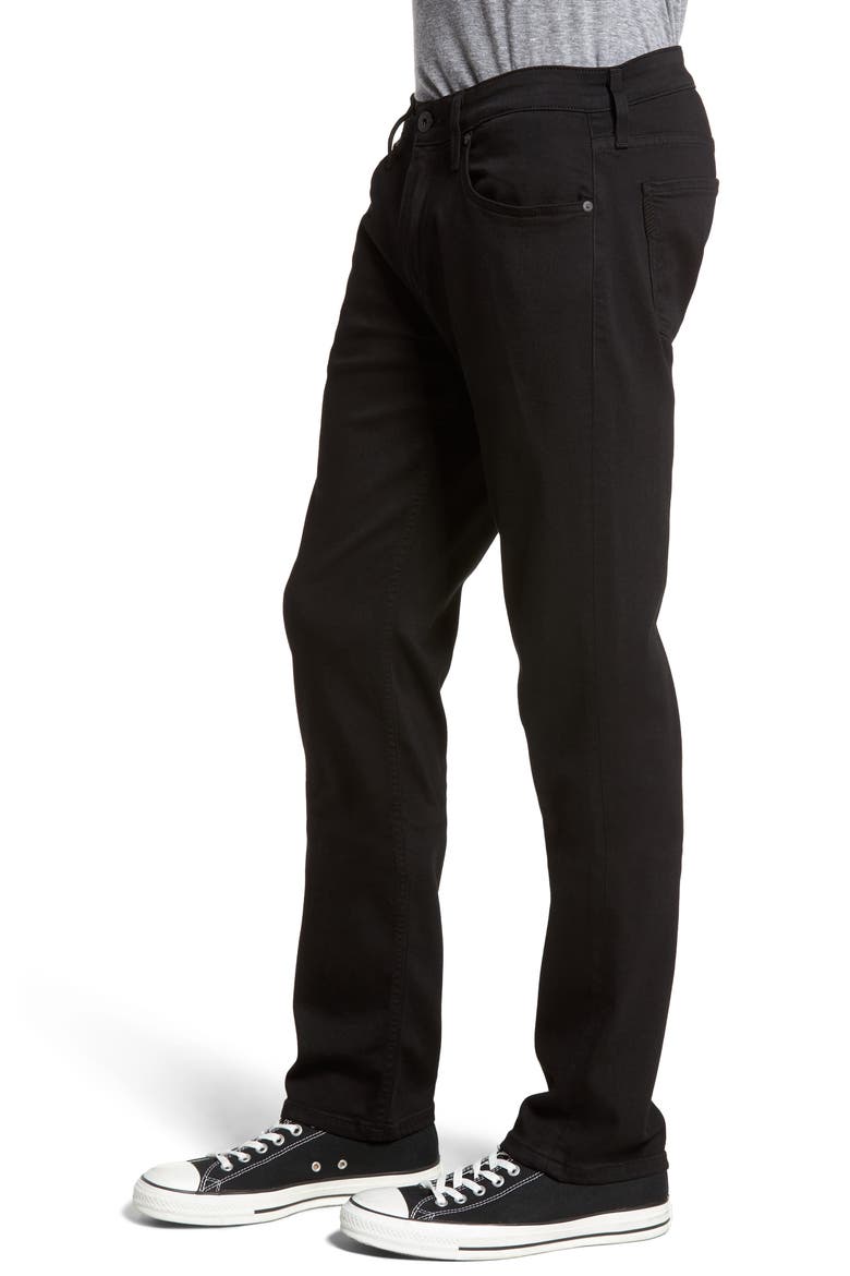 Federal Slim Straight Leg Jeans, Alternate, color, BLACK SHADOW