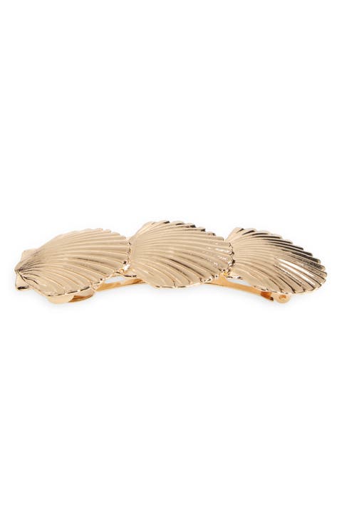 Metal Shell Barrette