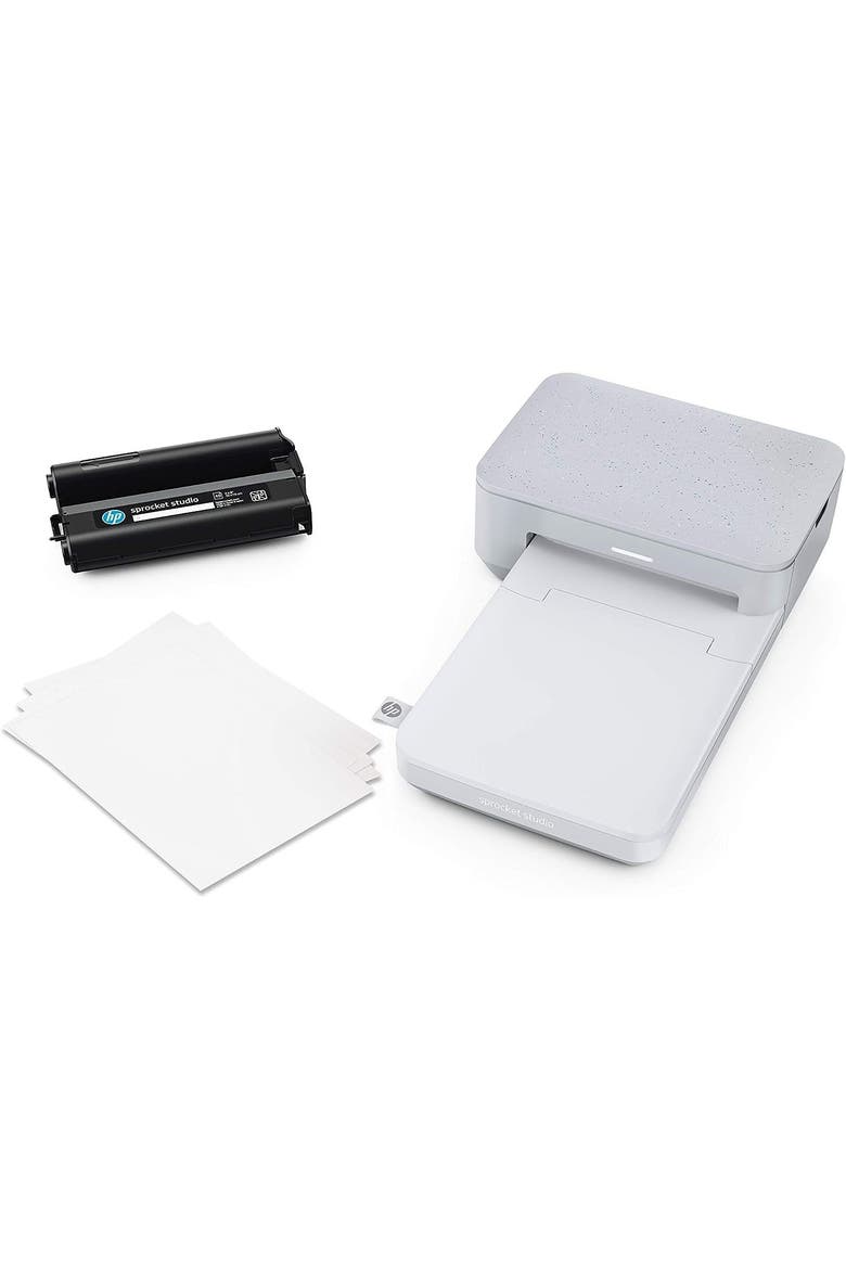 Photo Paper and Cartridges Compatible with Sprocket Studio Printers, Alternate, color, White