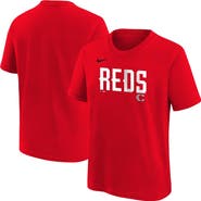 Nike Youth Nike Red Cincinnati Reds 2026 City Connect Wordmark T-Shirt